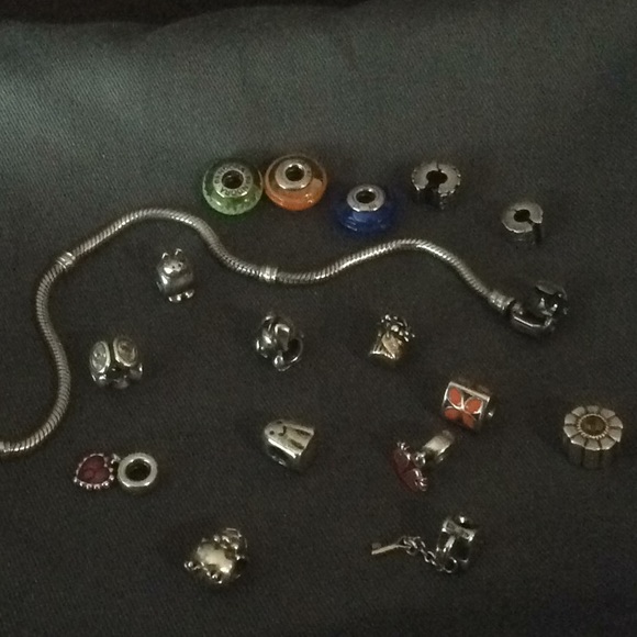 Pandora beads and clasps